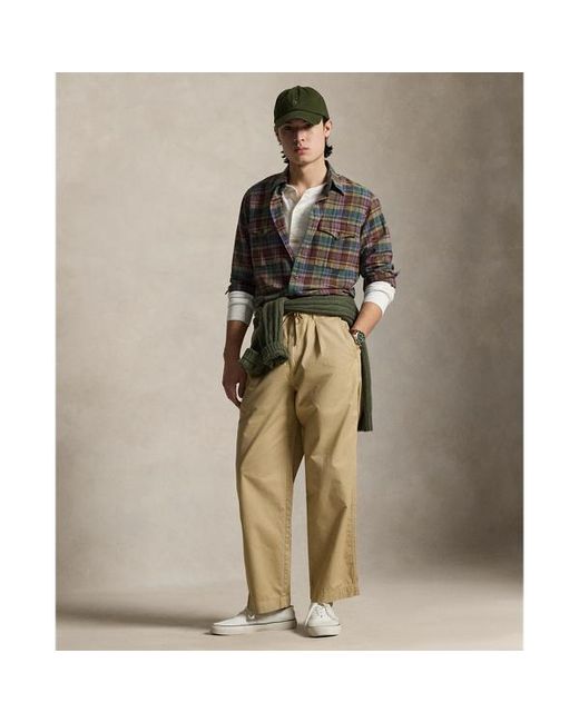 Ralph Lauren Natural Polo Prepster Twill Easy Pant for men