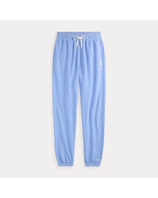 Polo Ralph Lauren Blue Fleece Logo Tracksuit Bottoms