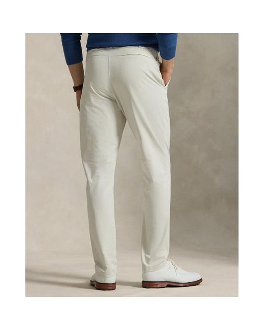 Pantaloni Performance Tailored-Fit di Ralph Lauren in White da Uomo