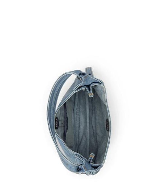 Polo Ralph Lauren Blue Polo Id Denim Small Shoulder Bag