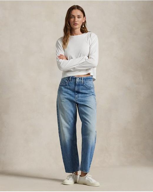 Polo Ralph Lauren Blue Relaxed Tapered Jean