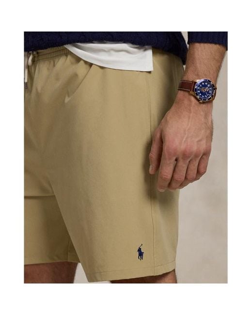 Ralph Lauren Blue Big & Tall - Traveler Stretch Classic Fit Swim Trunks for men