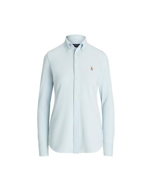 Polo Ralph Lauren Slim Fit Katoenen Oxford Overhemd in het Blue