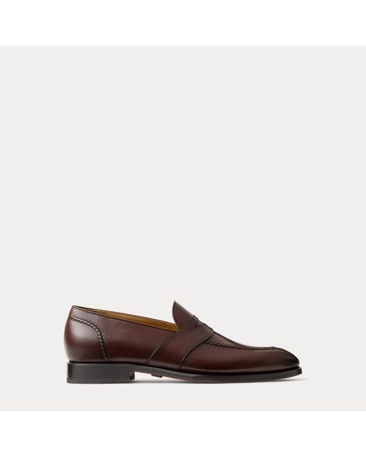 Ralph Lauren Brown Meegan Penny Loafer for men
