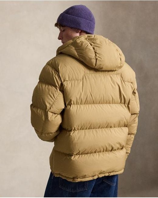 Polo Ralph Lauren Green The Gorham Relaxed Fit Down Jacket for men