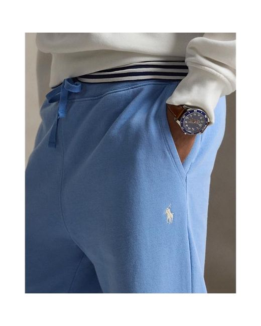Polo Ralph Lauren Blue Loopback Fleece Drawstring Pant for men