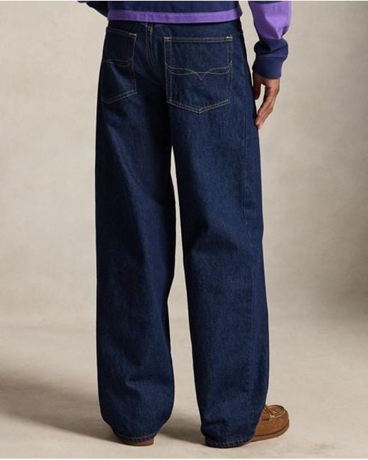 Polo Ralph Lauren Blue Rivington Relaxed Jeans for men