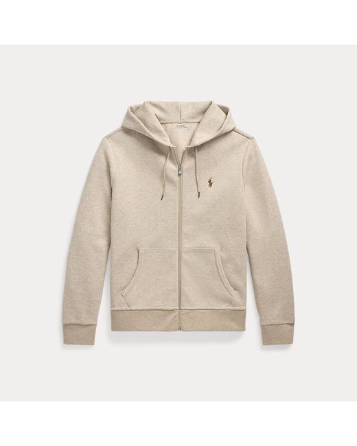 Polo Ralph Lauren Natural Double-Knit Full-Zip Hoodie for men