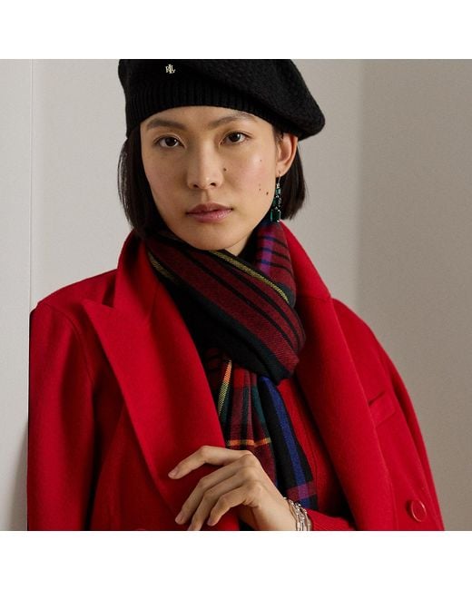 Ralph Lauren Red Ralph Lauren Basket-Knit Beret