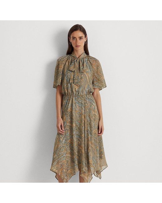Lauren by Ralph Lauren Synthetic Ralph Lauren Paisley Crinkle