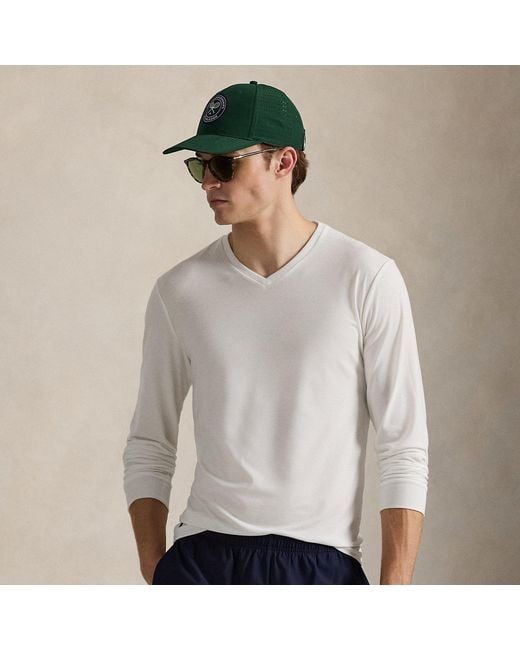 Polo Ralph Lauren Gray Wimbledon Umpire-Linesperson T-Shirt for men