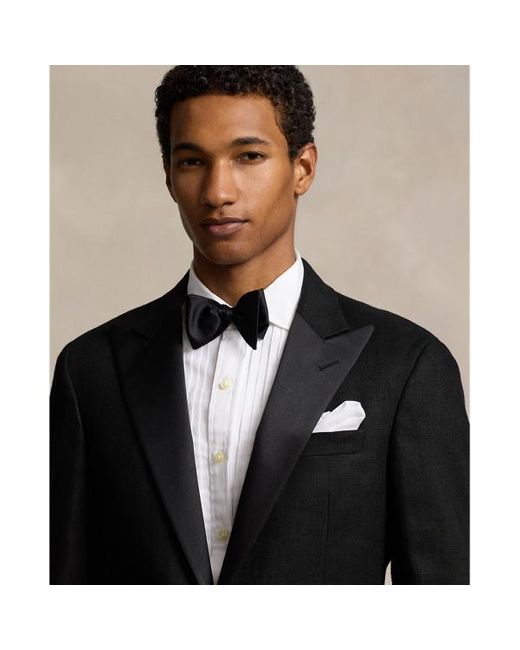 Polo Ralph Lauren Black Polo Tailored Linen Tuxedo for men