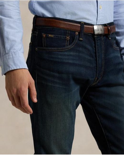 Polo Ralph Lauren Blue Sullivan Slim Stretch Jean for men