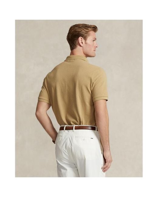 Polo Ralph Lauren Natural The Iconic Mesh Polo Shirt for men
