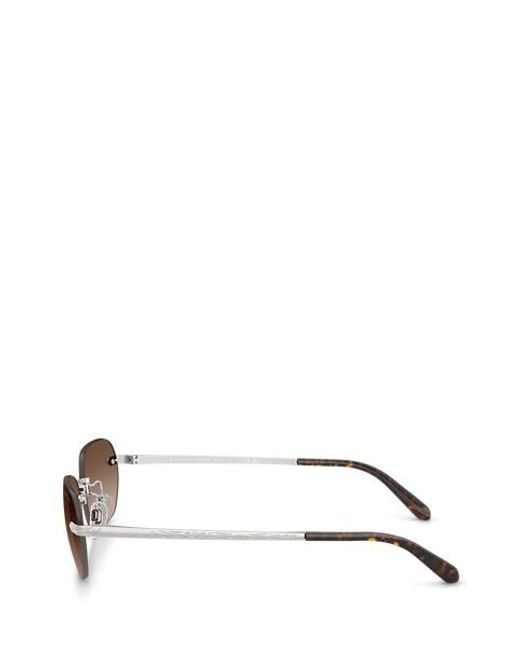 Ralph Lauren Black Western Rectangle Sunglasses