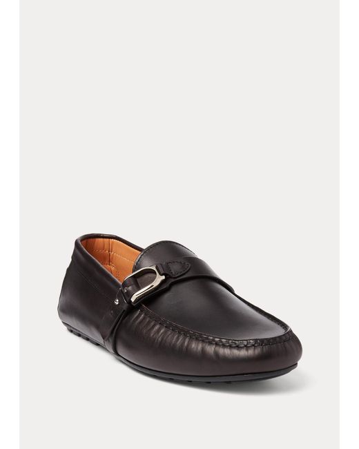 Ralph Lauren Purple Label Harold Mocassins Van Kalfsleer in het Wit voor  heren | Lyst NL