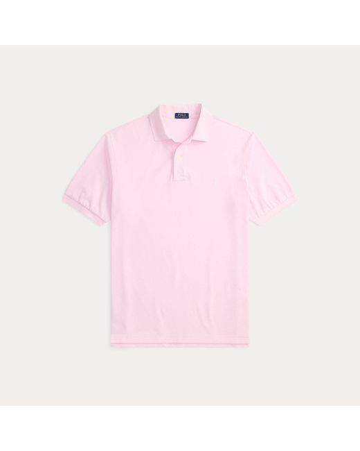 Polo Ralph Lauren Pink The Iconic Mesh Polo Shirt for men
