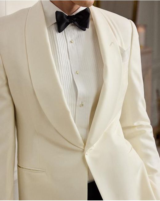 Ralph Lauren Natural Gregory Hand-Tailored Wool Dinner Jacket for men