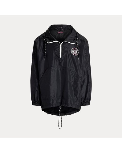 Polo Ralph Lauren Pink Pony Training Anorak in Black for Men Lyst UK
