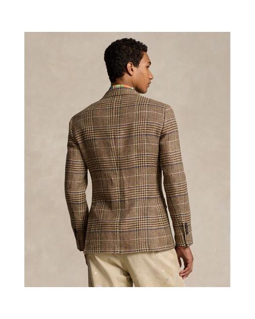 Polo Ralph Lauren Brown Polo Soft Tailored Glen Plaid Sport Coat for men