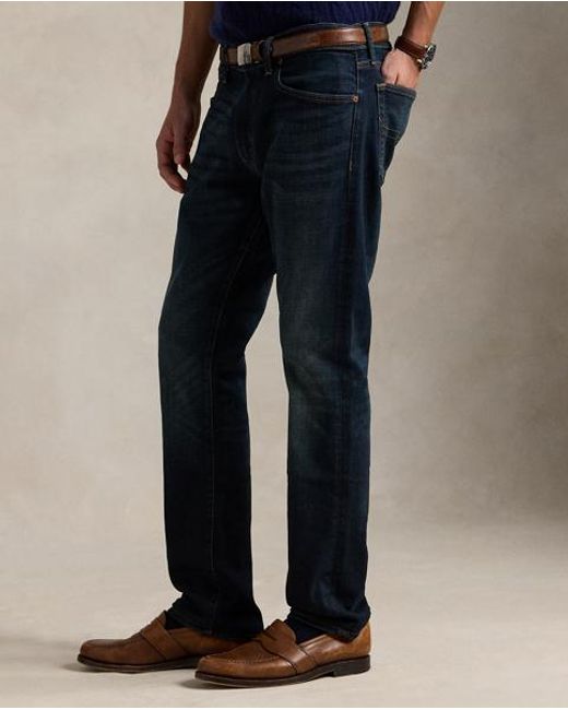 Polo Ralph Lauren Blue Varick Slim Straight Jeans for men