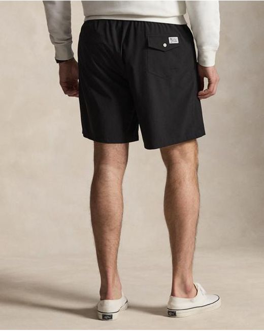 Polo Ralph Lauren White Traveller Classic Fit Swimming Trunks for men