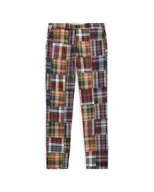 Polo Ralph Lauren Multicolor Polo Patchwork Madras Trouser for men