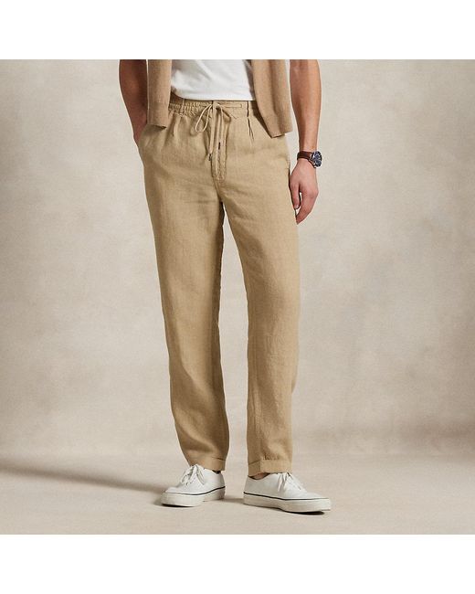Polo Ralph Lauren Slim-Tapered-Fit Leinenhose Lateef in Natural für Herren