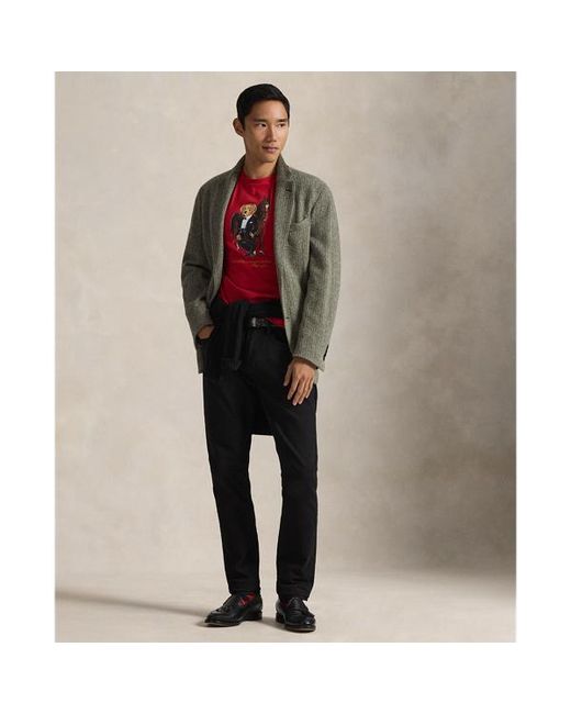 Polo Ralph Lauren Red Polo Bear Cotton T-Shirt for men