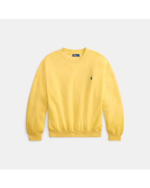Polo Ralph Lauren Yellow Fleece Crewneck