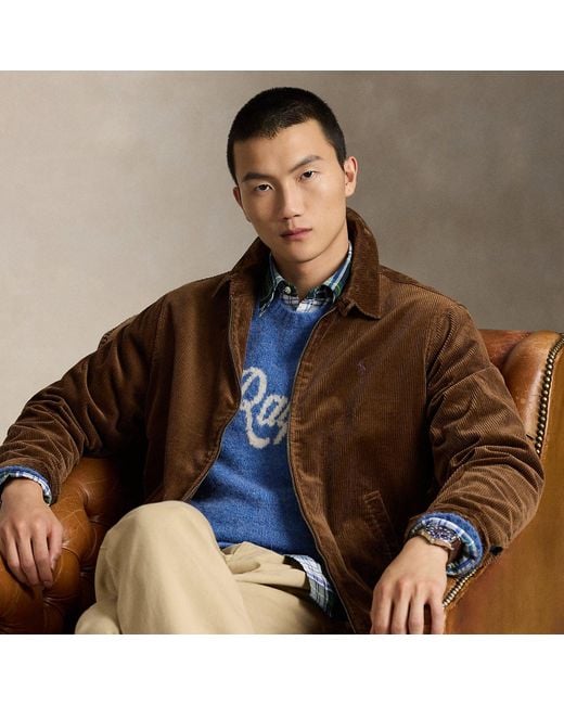 Polo Ralph Lauren Brown The Wynton Corduroy Jacket for men