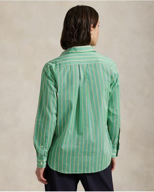 Chemise décontractée rayée en coton Ralph Lauren en coloris Green