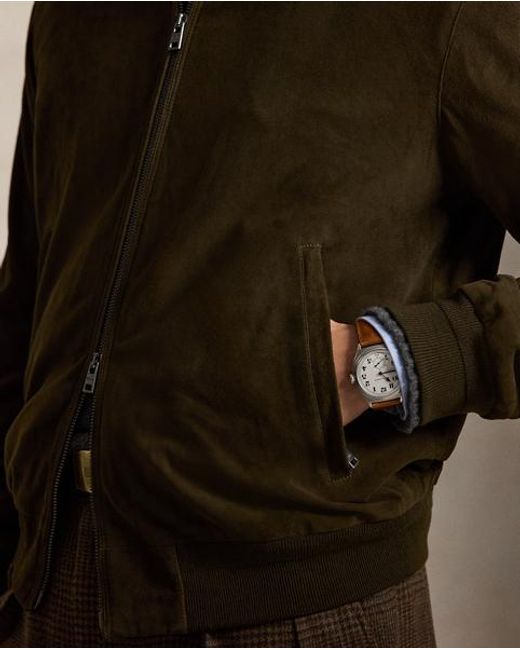 Polo Ralph Lauren Brown The Charleton Suede Jacket for men