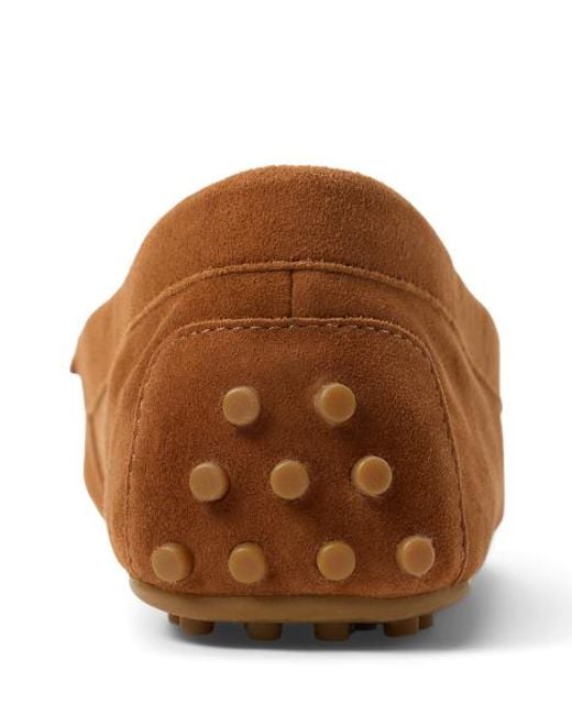Ralph Lauren Brown Loafer Barnsbury Aus Wildleder