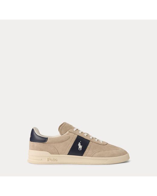 Polo Ralph Lauren Natural Heritage Aera Suede Trainer for men