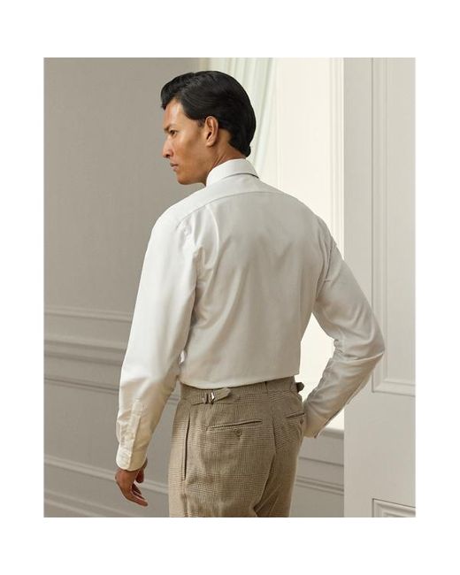 Camicia in twill anti-grinze di Ralph Lauren in White da Uomo