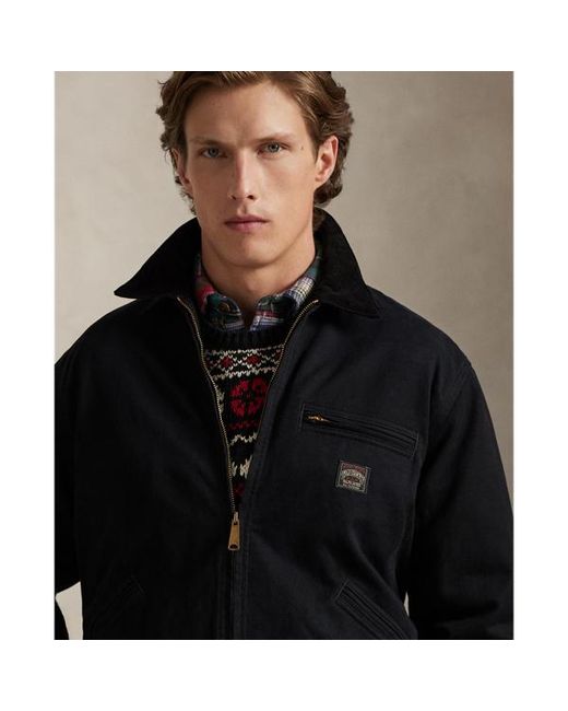 Ralph Lauren Polo Country Canvas Jacket in Black for Men | Lyst Canada