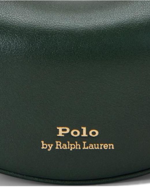 Polo Ralph Lauren Green Kartenetui Polo Id Aus Leder