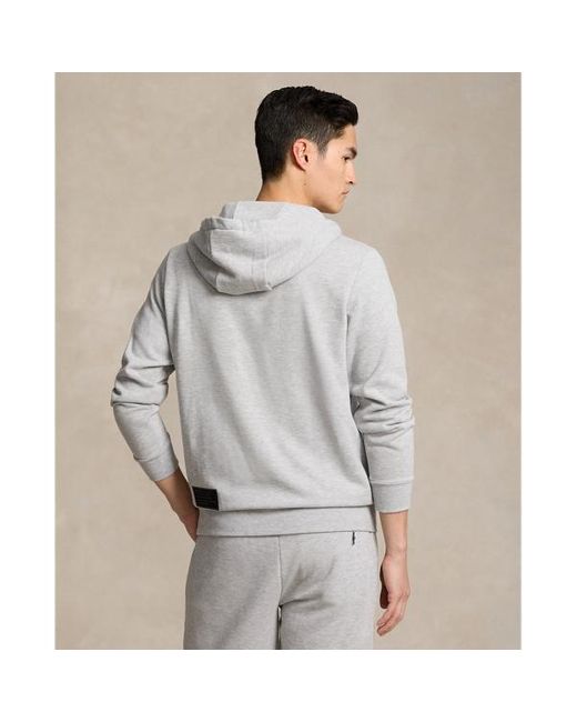 RLX Ralph Lauren Fleece-Kapuzenjacke mit Reißverschluss in Gray für Herren