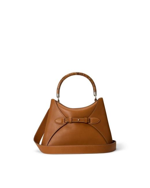 Borsa a mano Ralph Lauren in vitello di Ralph Lauren in Brown