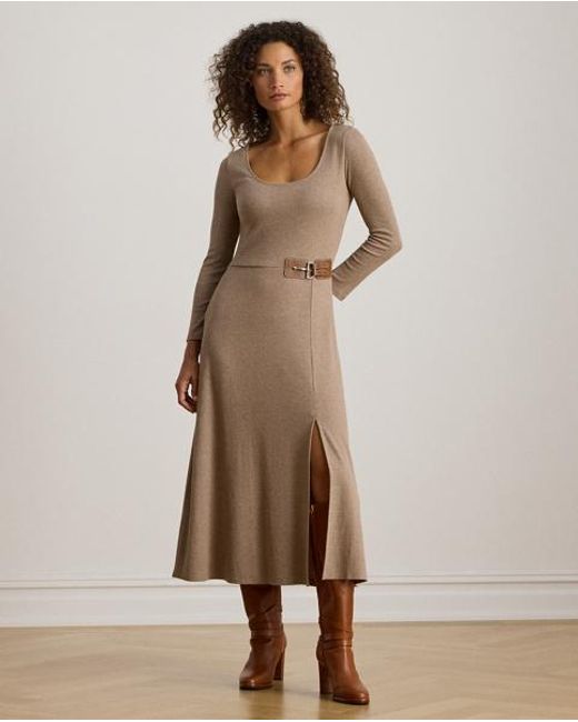 fitted lace wedding dress Maeve Rib Knit Midi Dress
