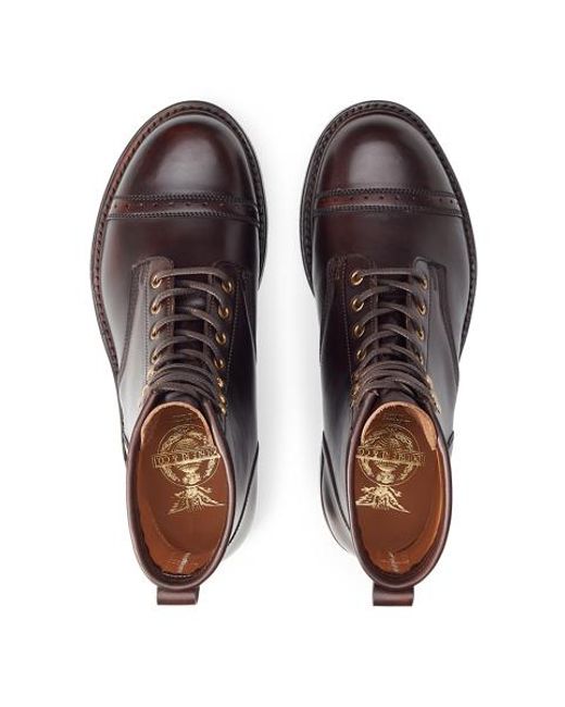 RRL Brown Leather Boot for men
