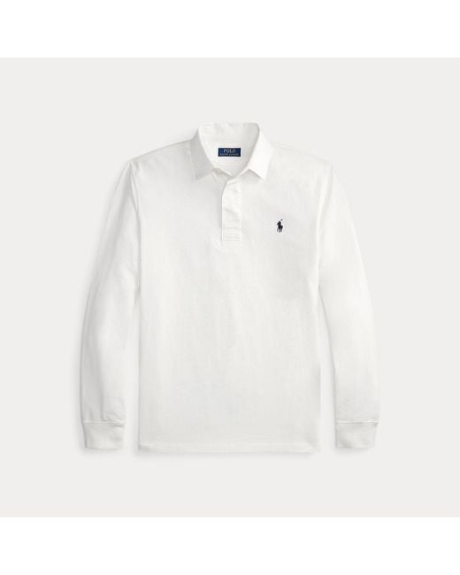 Polo Ralph Lauren White The Iconic Rugby Shirt for men