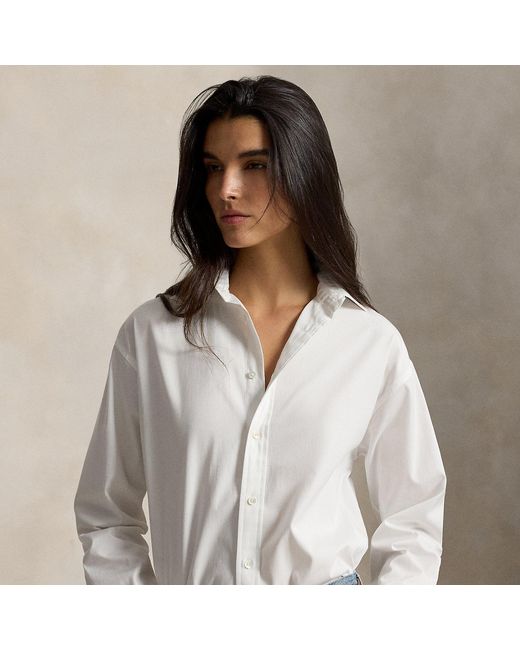 Ralph Lauren Gray Relaxed Fit Cotton Shirt