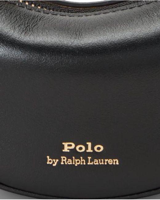 Polo Ralph Lauren Black Polo Id Leather Card Case
