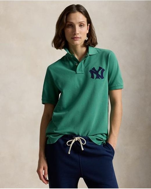 Polo Ralph Lauren Green Polo Ralph Lauren Lauren Yankees Polo Shirt for men