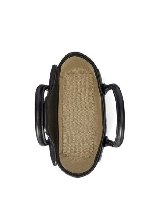 Ralph Lauren Black Ralph Lauren Pebbled Leather Small Tanner Satchel