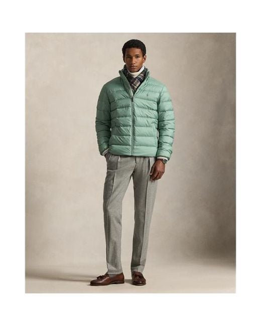Ralph Lauren Green The Colden Packable Down Jacket for men