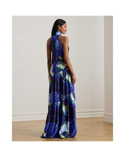 sachin and babi light blue dress AE Sunchaser Halter Mini Dress main image 1