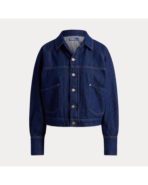 Polo Ralph Lauren Blue Shaped Denim Jacket